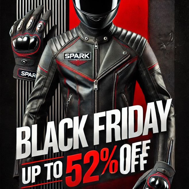 🔥 BLACK FRIDAY JE TU! 🔥 Slevy až 52 % na motorkářské oblečení SPARK 🏍️! Teď je ten správný čas obnovit šatník – kvalitní...